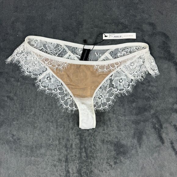 Stylestalker Mellina White Lace Briefs Panties Lingerie Sz. M NEW - Picture 5 of 8
